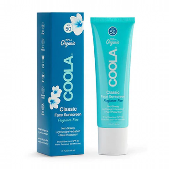 COOLA Face Sunscreen SPF50 Fragrance Free